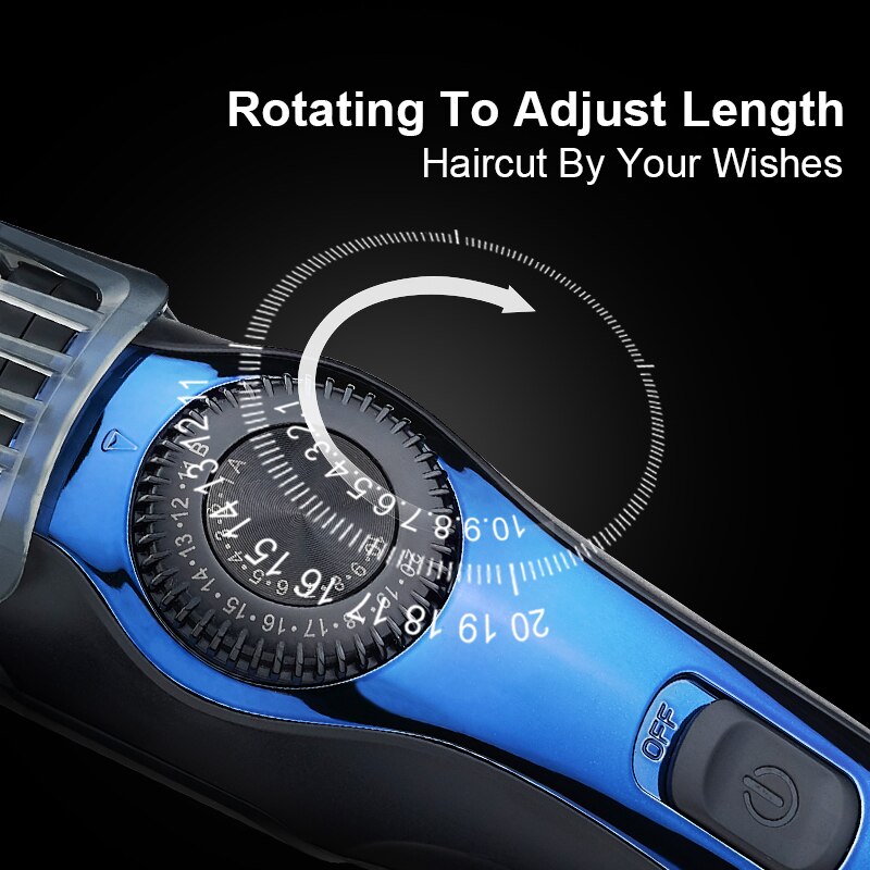 LCD Screen Powerful Hairs Trimmer Cutting Machine Barber Haircut Hair Clipper Rechargeable Hair Clipper Razor