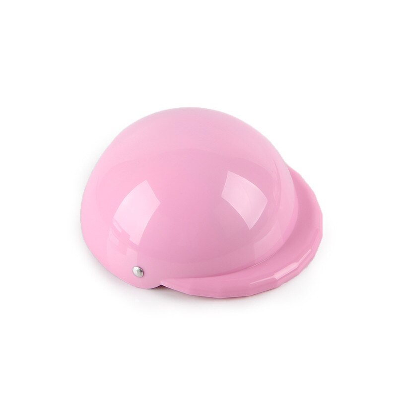 Kek – casque en plastique pour chien, pour moto, avec lunettes de soleil, Cool, ABS, , chapeau de protection pour animaux de compagnie, casquette d&#39;équitation,: Rose