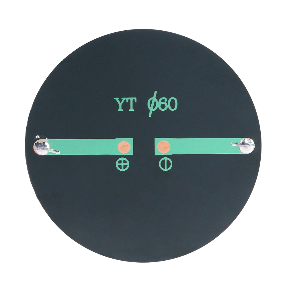 1/2Pcs Mini Solar Panel DIY Power Battery Cell Charger Portable Solar System Board Round Lamp Panel Charging