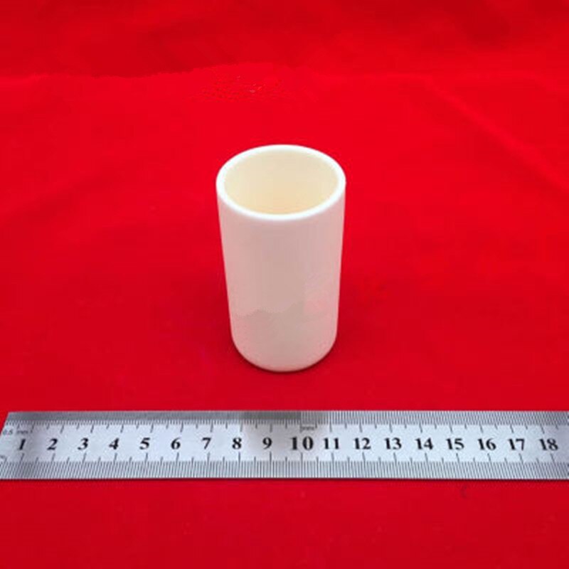 99.5% Cylindrical corundum crucible/Alumina ceramic crucible/ 60ml/40x70mm/ 50x50mm/sintered ceramic crucibl
