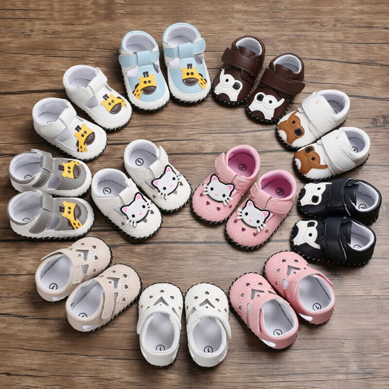 Pudcoco Infant Jongens Meisjes Baby Zachte Zool Lederen Schoenen Mocassin Wieg Booties 0-18M Modieuze Lederen Schoenen