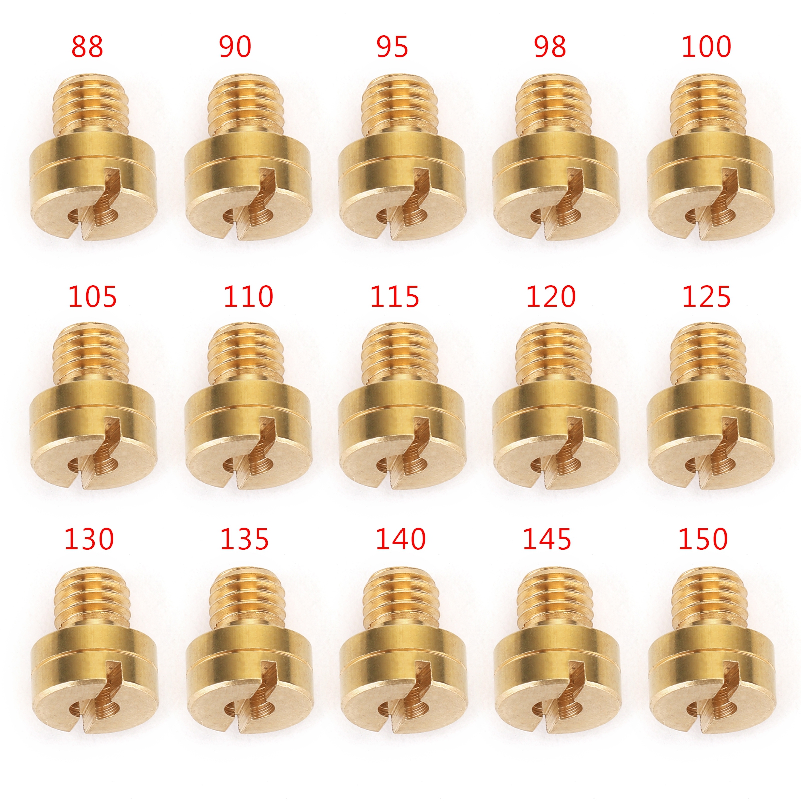 Artudatech 5mm grote ronde carburateursproeiers voor mikuni carburateur  vm22 vm24 vm26 crossmotor  vm 22 24 26 125cc 250cc onderdelen