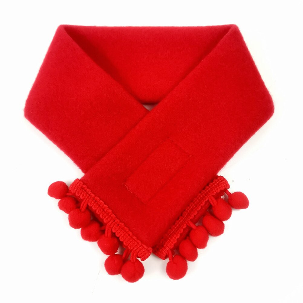 Écharpe pour animaux de compagnie, mignon, rouge, Style chinois du nouvel an, bavoir d&#39;hiver pour les réunions de famille et les fêtes du nouvel an