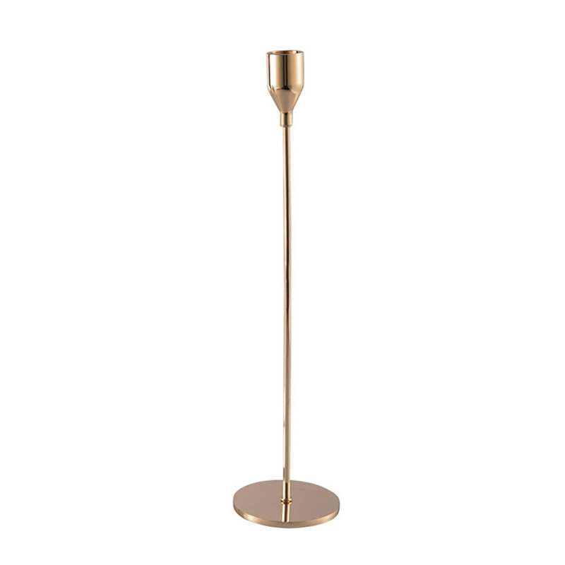 Goud Messing Metalen Kandelaars Eenvoudige Gouden ... – Vicedeal