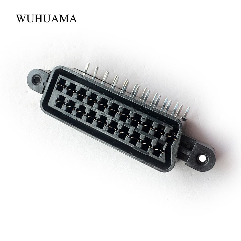 21 PINS Right Angle Type Scart Female Socket connector jack Female PCB Mount 21 PIN SCART
