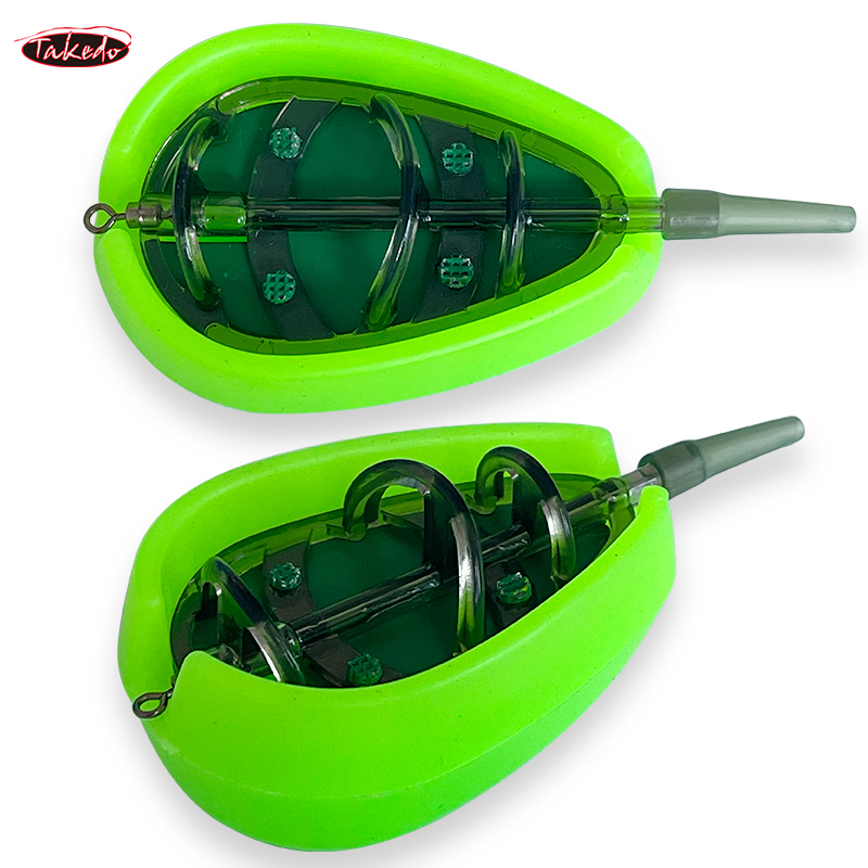 TAKEDO TN15 20G 30G 40G 50G 60G lanceur d'appât carpe mangeoire carpe méthode de pêche mangeoire et moule carpe matériel de pêche ensemble