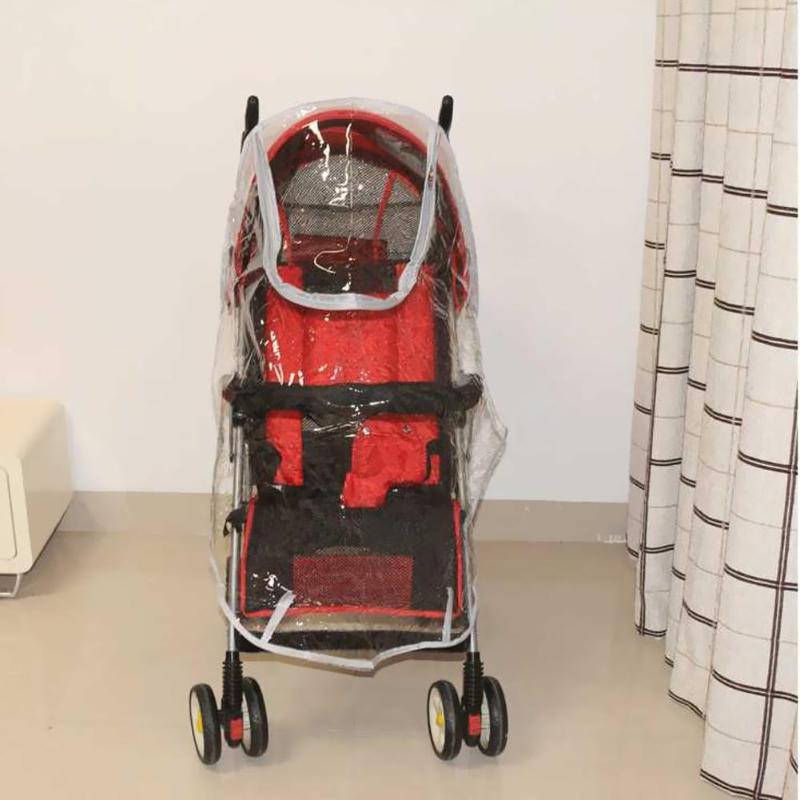Leichte Kinderwagen Kinderwagen Zubehör Regen Abdeckung Wind Staub Schild Regenmantel Notwendig Baby draussen Kinderwagen Spielereien