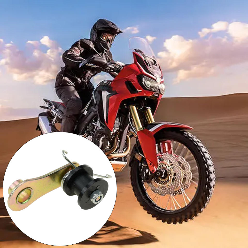 Chain Roller Tensioner ATV Adjuster Kit Tensioner Heavy Duty W/Spring Guide Slider Dirt Bike Atvs Bikes Accessories Mini Moto