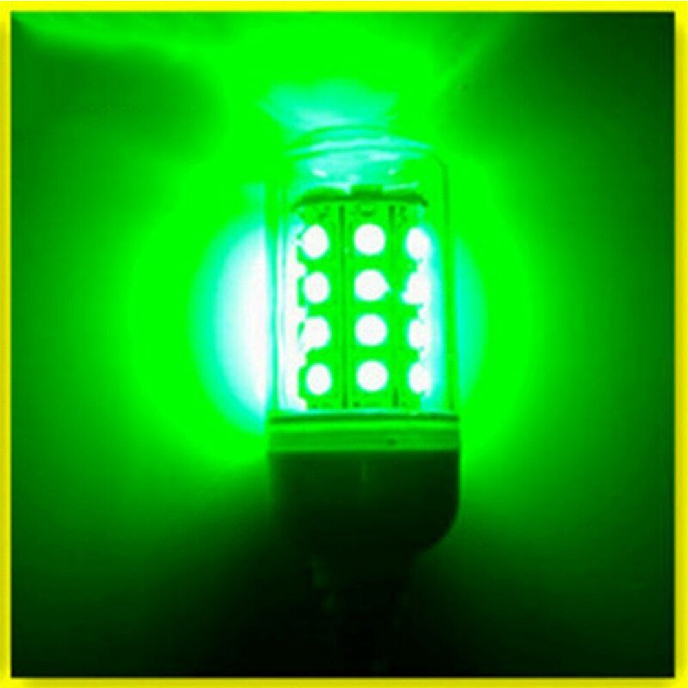 15W 108LED Groen Dompelpompen Night Vissen Licht Boot Deep Onderwater Verlichting Voor Aantrekken Van Vis Led Vissen Levert 12V