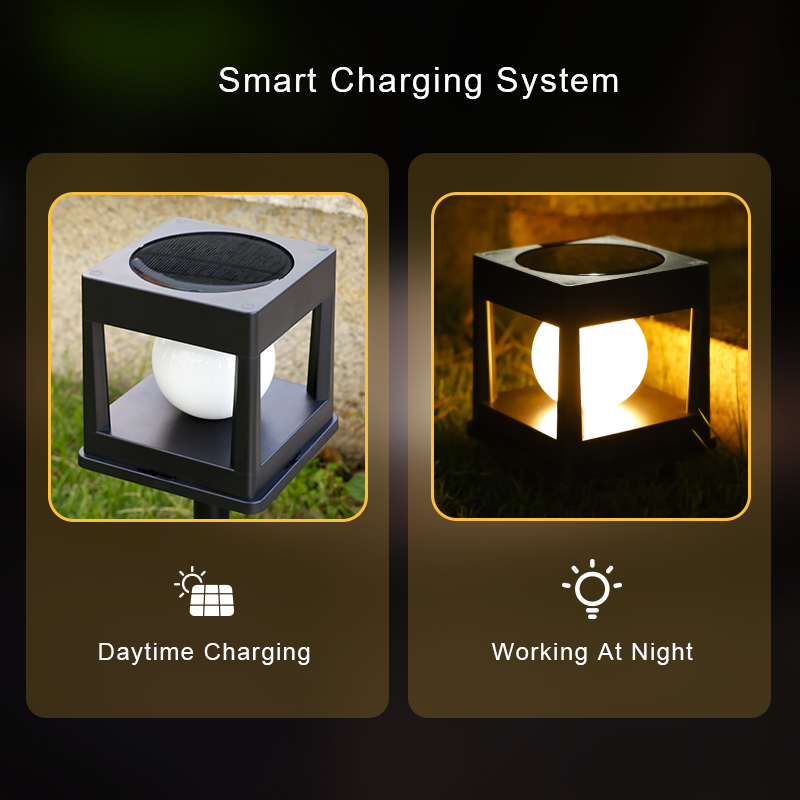 2LEDs Solar- Post Licht draussen Post Kappen Lichter Solar- Zaun Post Lampe Säule Lampen Wasserdicht für Holz Beiträge Terrasse Camping Dezember