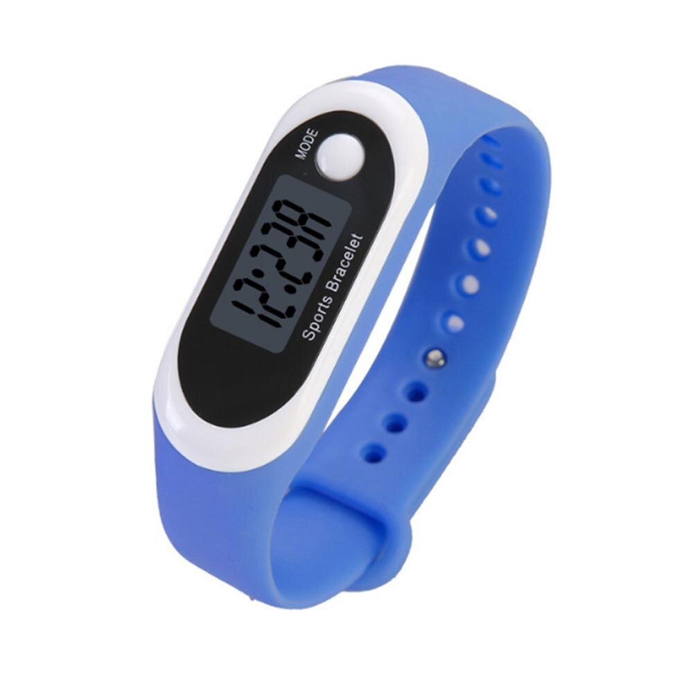 Sporthorloges voor dames en heren, siliconen band, sporthorloge, elektronisch horloge, calorieteller, led digitaal polshorloge: B