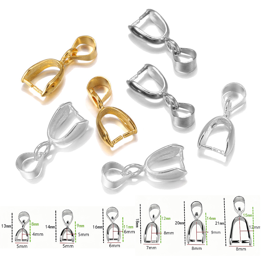 10 pièces pendentif Clip fermoir graines de Melon boucle pendentif connecteur cuivre breloque Bail perles pour résultats de bijoux bijoux à bricoler soi-même composant
