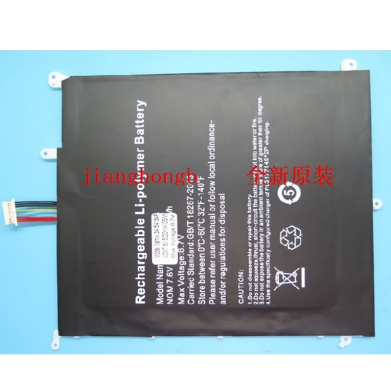 Batería Para CHUWI Aerobook CWI547 CWI510, tableta PC HW-34154184 34154184P Li, paquete recargable de polímero 7,6 V 5000mAh