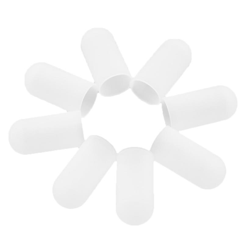 5Pcs Silicone Finger Protector Vinger Caps Hittebestendige Anti-Slip Vinger Cover Hamburger Pizza Voedsel Vangen Handschoenen: Default Title