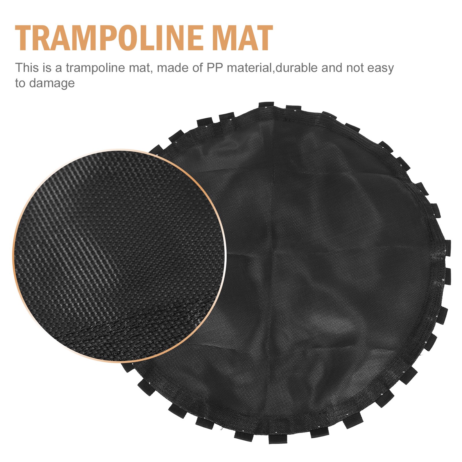 3pcs Trampoline Replacement Jumping Mat Trampoline Round Mat Trampoline Accessory