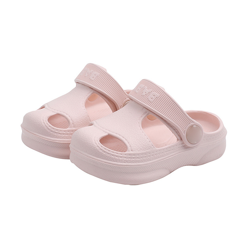 Zapatillas de casa de verano para bebé, zapatos de suela suave de EVA para jardín, sandalias antideslizantes para exteriores, zapatos de playa para niños