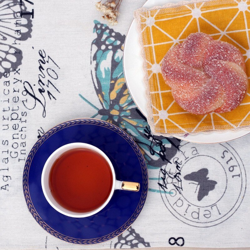 Retro Pottery Coffee Cup Set Handmade Ceramic Cups With Dish Milk Water Mug Breakfast Mugs Home Tableware