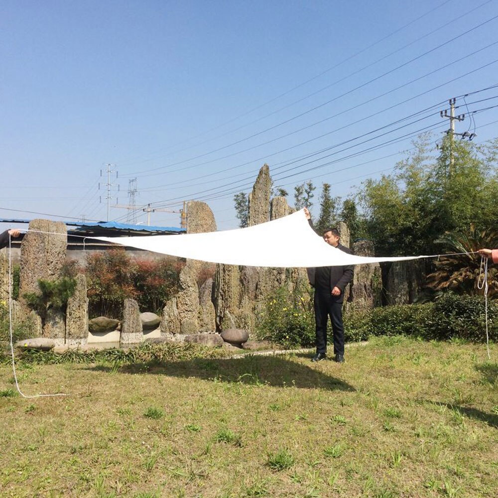 UV Shade Sail 3-4 People Camp Tent Cloth Outdoors Travel Awning Practical Canopy Camping Mat Waterproof Moisture Proof