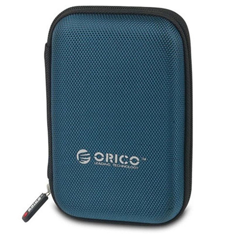 Orico 2 Stuks 2.5 Inch Hdd Bescherming Bag Box Voor Externe Harde Schijf Opslag Bescherming Case Voor Hdd Ssd-paars & Blauw