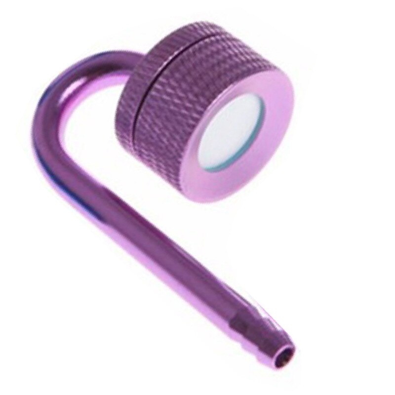 1 acuario, sistema atomizador CO2, Reactor difusor de dióxido de carbono, planta de agua acuática para tanque de peces: Purple