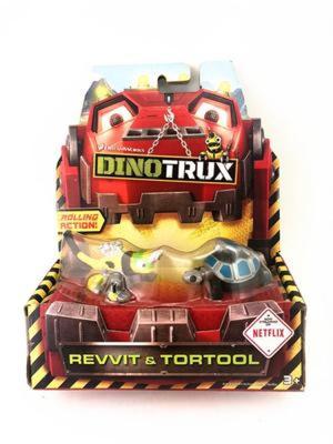 Con scatola originale Dinotrux Dinosaur Truck rimovibile Dinosaur Toy Car Mini modelli regali per bambini nuovi modelli di dinosauri: 16