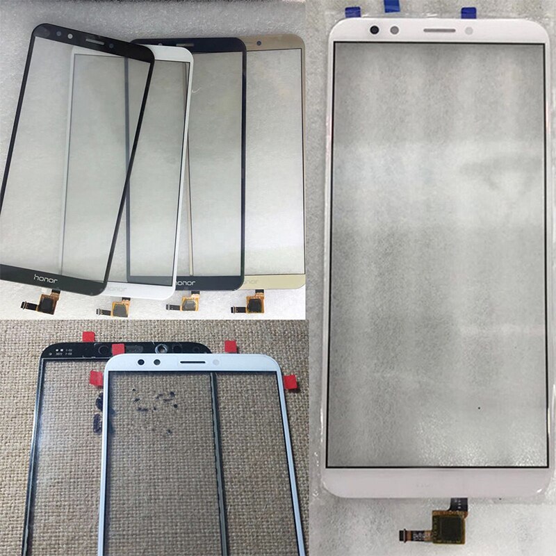 for Huawei Honor 7C 7A 7X Touch Screen Glass Panel Digitizer Sensor Touchpad Front Glass Panel Repair Parts