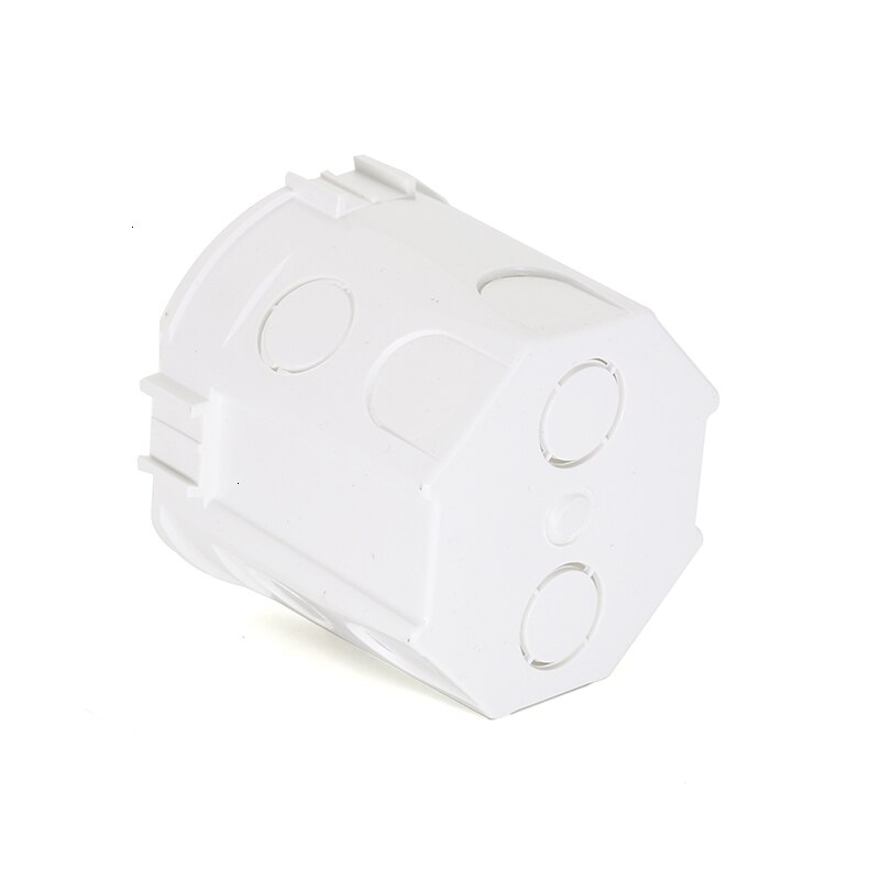 Eu Schakelaar Mount Box ,Case, Wit Plastic Materialen, Luxe Muur Box Europese Socket Voor Livolo, sesoo, Funry,Touch Schakelaar