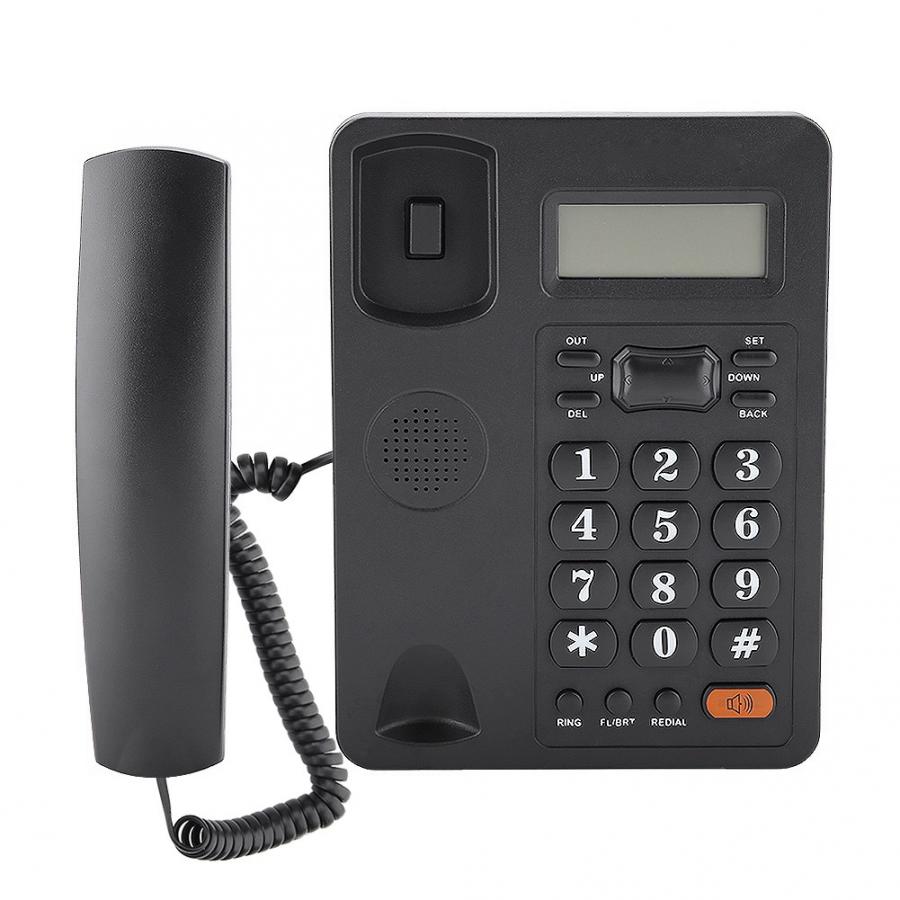 Kantoor thuis vaste lijn vaste telefoon nummerweergave dtmf/fsk dubbel systeem vaste telefoon telefono fijo para casa