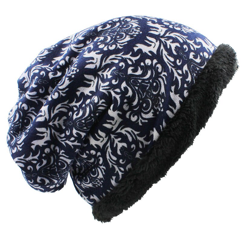 LOVINGSHA Warm Ladies Skullies Beanies Brand Autumn Winter Vintage Multifunction Hats For Women Girl Scarf HT059