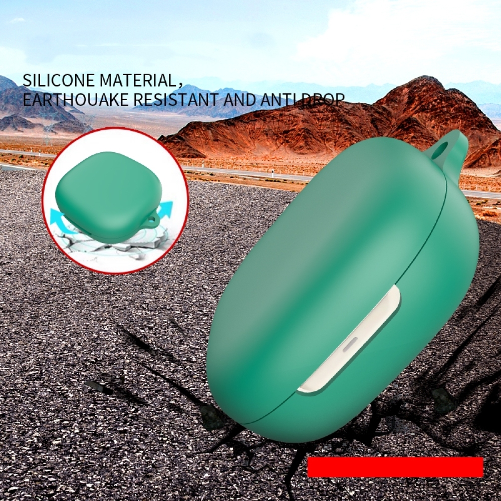 Silicone Earbuds Protective Case Anti Dustproof Headphone Charging Box Sleeve Soild Color for OpenFit 2 T920