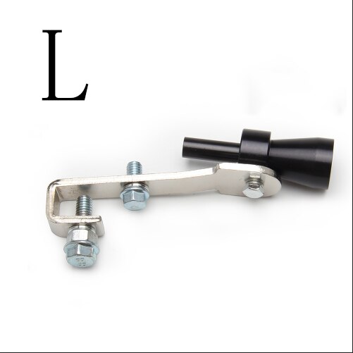 Amplificateur d'onde sonore pour Automobile, rénovation automobile, turbine, sifflet, tuyau d'échappement: black L