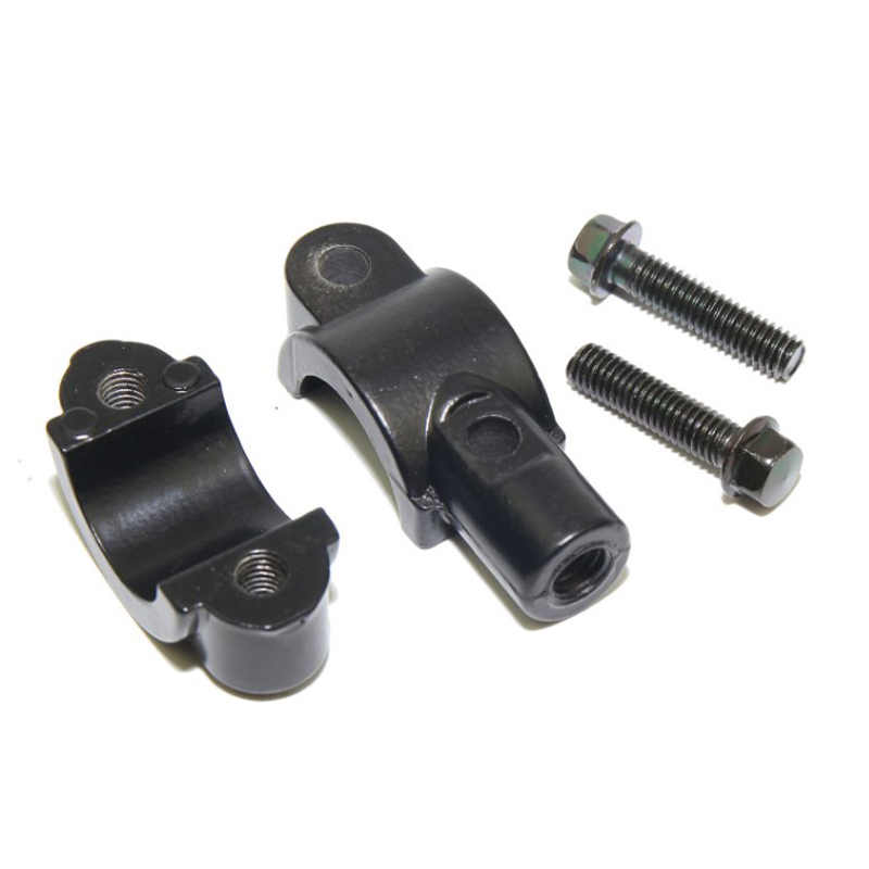 Motorrad Rückansicht Lenker Halfter Adapter Klemm sockel 8mm schwarz Aluminium Universal- Motorrad Werkzeug