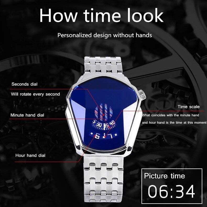 Sports Car Dial Mens Watches Quartz Watch Men Personality Sport Watch Clock Relogio Masculino