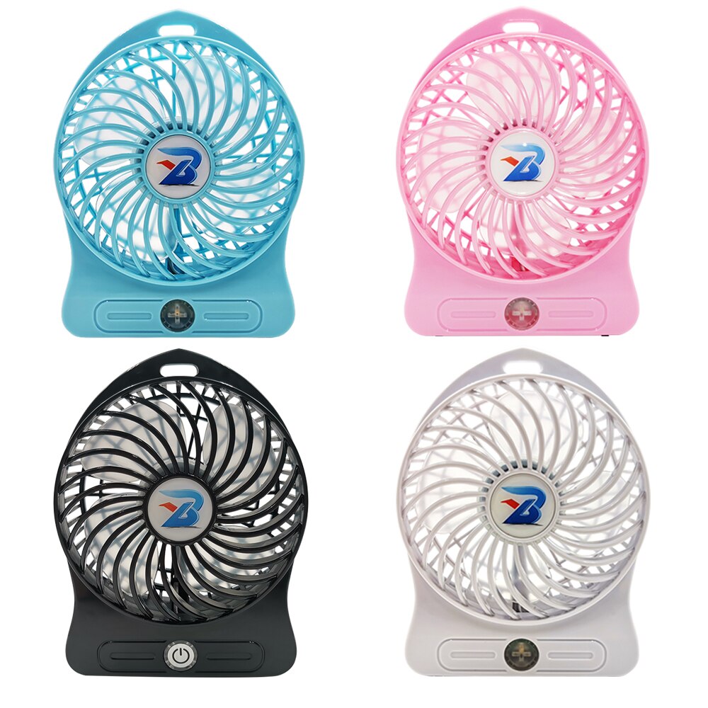 Desktop USB Ventilator Mini Ventilator Office Home ultra-stille USB Oplaadbare Fan Out Reizen Draagbare Mini Fan