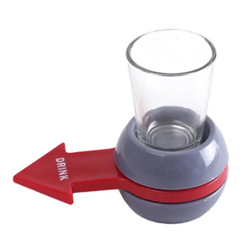 Portable Spin the Drinking Game Shot Gl Spinner for Home Party Supplies: Default Title