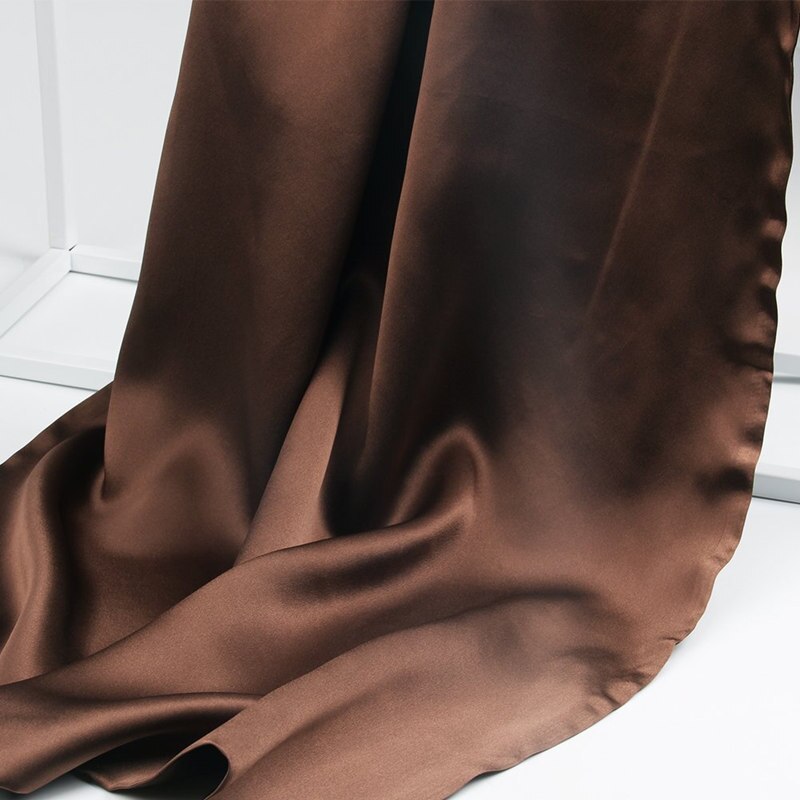Silkestof 19mm bredde 114cm 100%  mulberry silke flerfarvet almindelig farvet silke kjole stof silke sengetøj tørklæde  ls1801