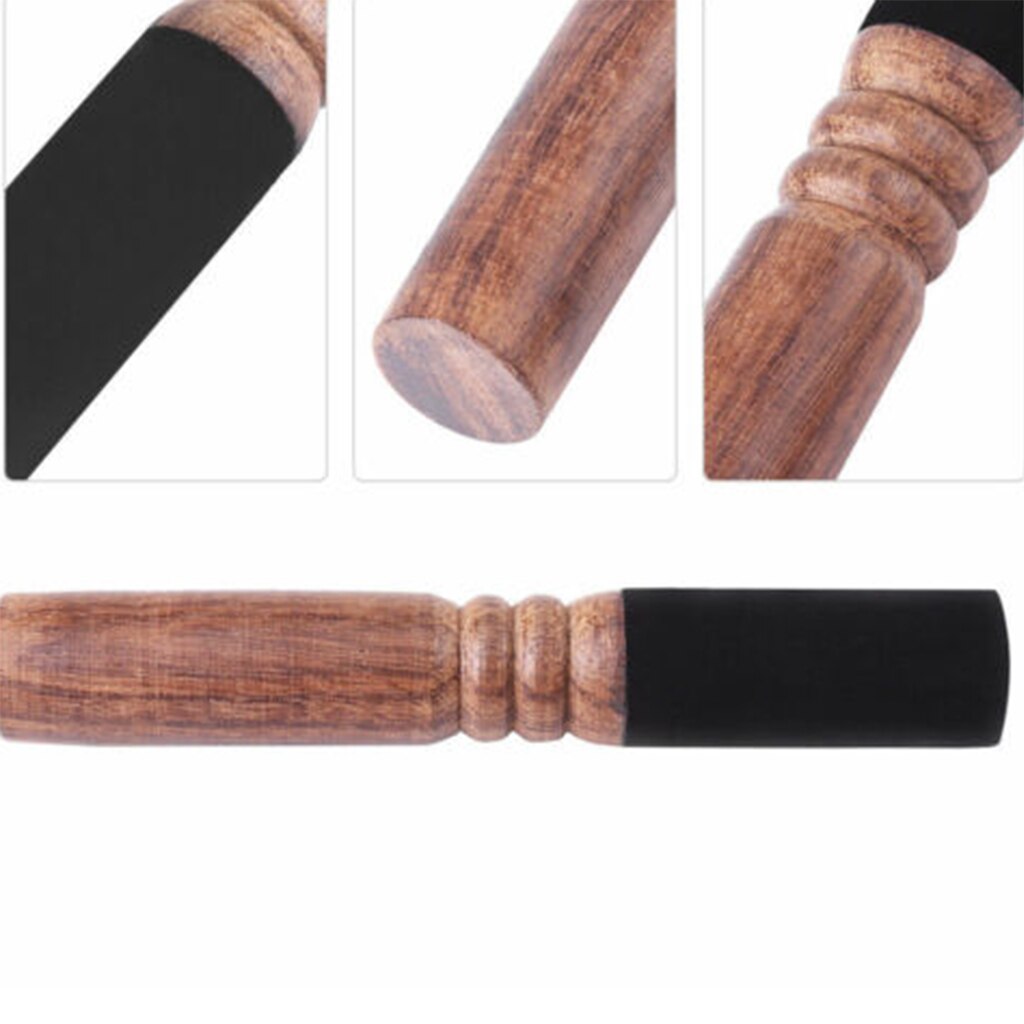 Handgemaakte Houten Spits/Stick/Mallet voor Spelen Tibetaanse Klankschaal & Gongs Boeddhistische Meditatie Ontspannen Yoga, 5x0.8 inch