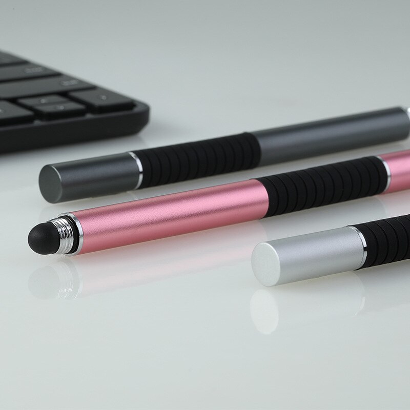2 in 1 Precisie Serie Capacitieve Pen Universal Disc Stylus Touch Screen Pen voor Alle Andere Capacitieve Touchscreens