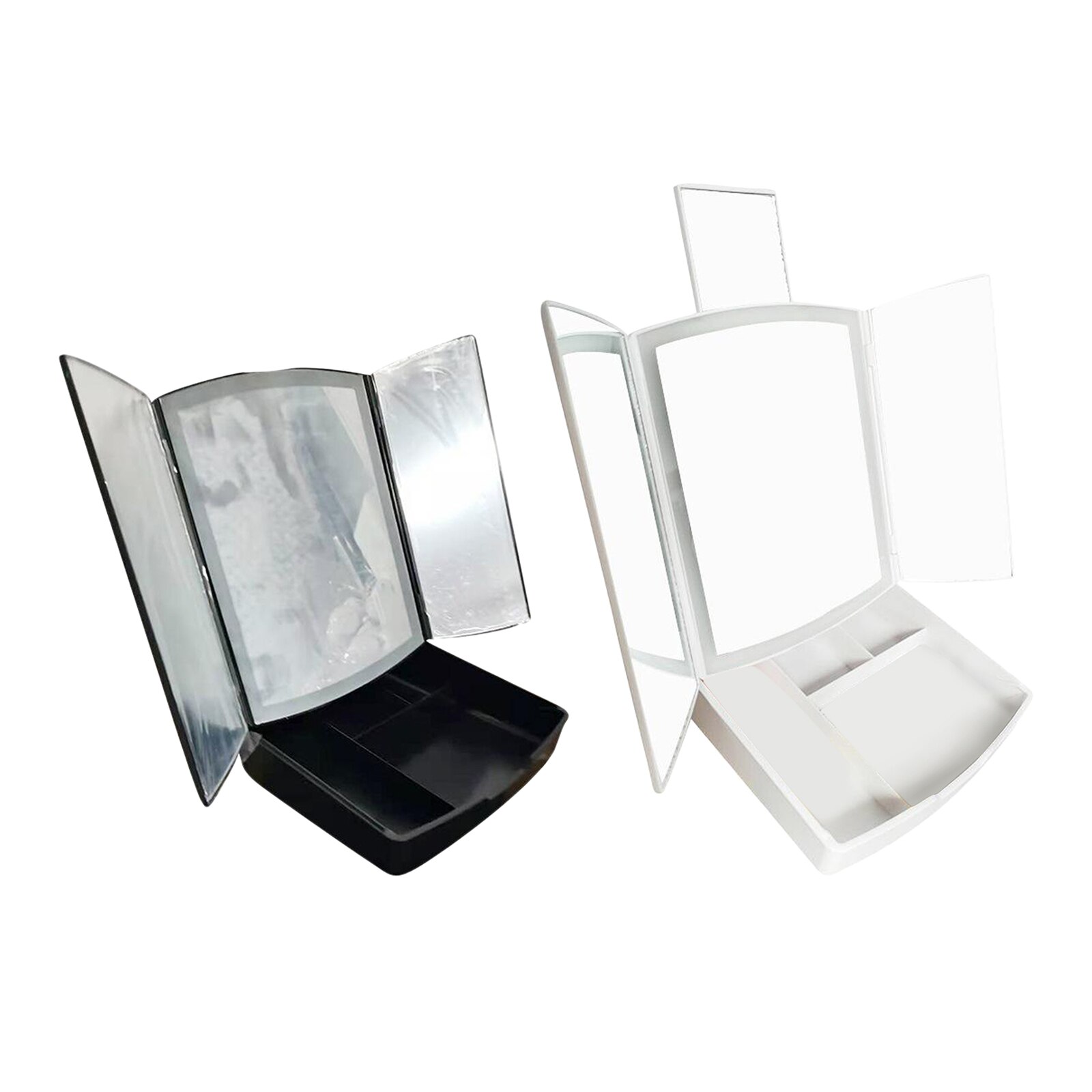 Led Makeup Mirror Touch Screen Mirrors Vanity Mirroir Standing Make up Miroir Magnifying Cosmetics Mirror Light