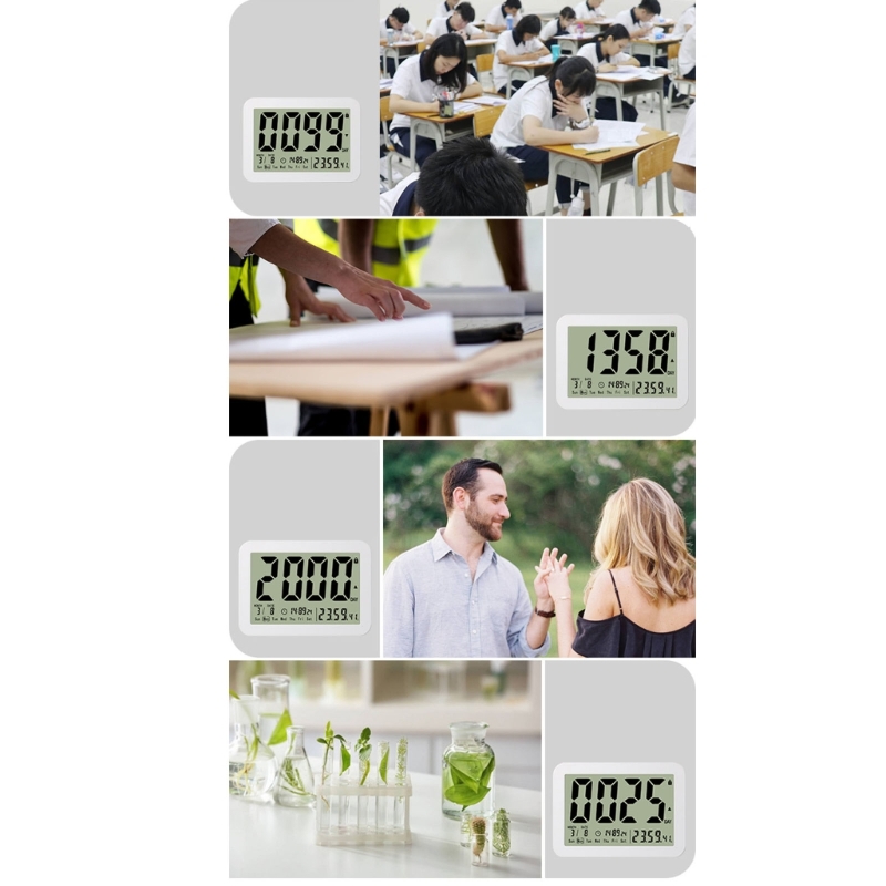 Large Screen Electronic Countdown Digital Timers 9999-Days Count Down Clock Classroom Timer Retirement Countdown Timer