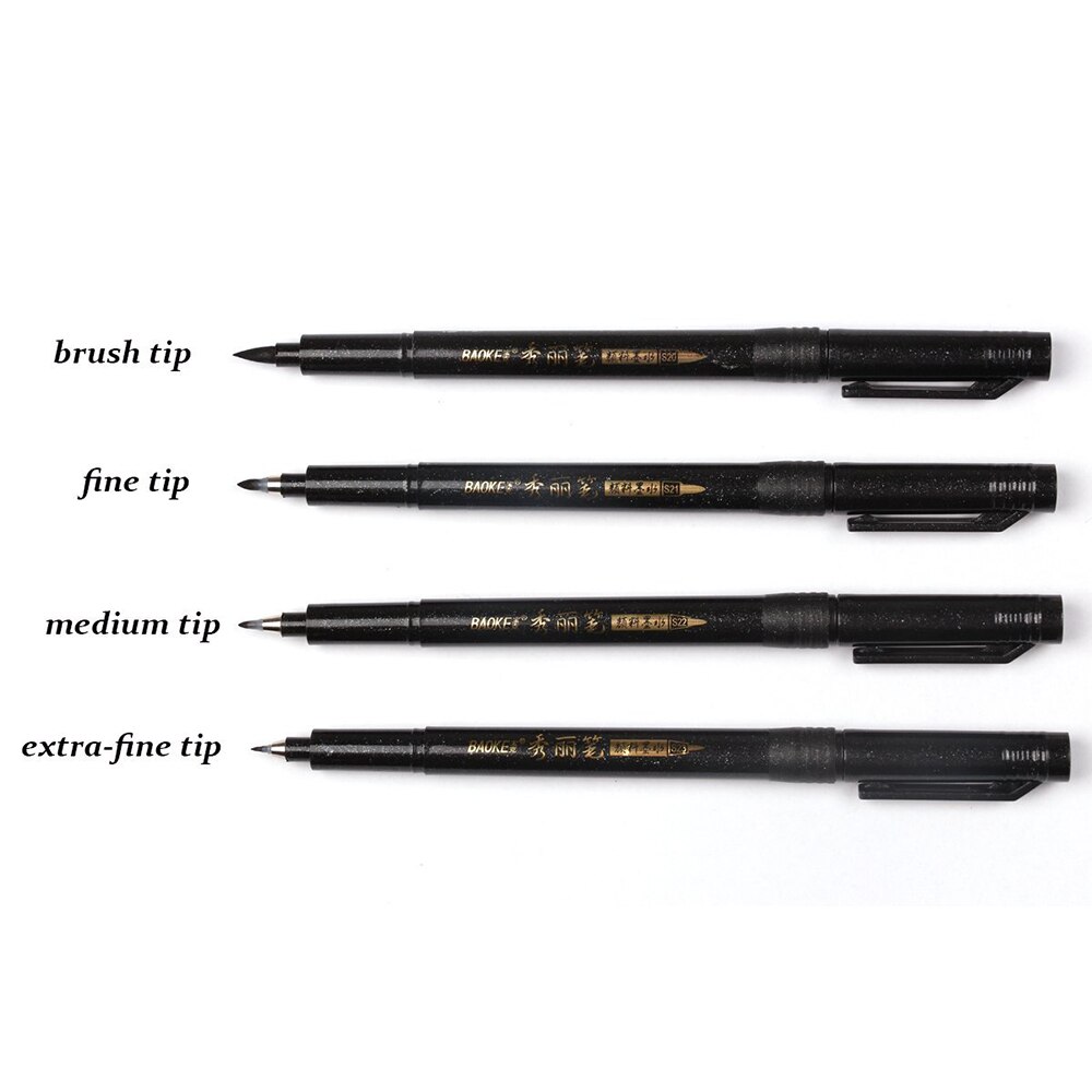Limit showsCalligraphy Pen Hand Lettering Pens Brush Lettering Pens Markers for Writing Drawing Black Ink Pens Art Marker