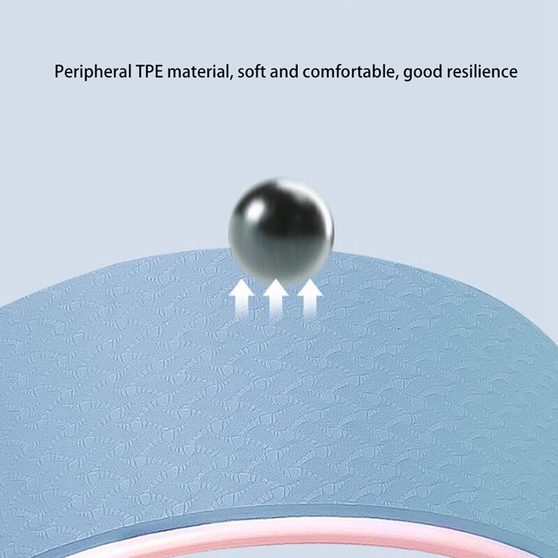 Yoga Wiel Roller Body Building Gym Workout Fitnessapparatuur Pilates Cirkels Tpe Yoga Roller En Brancard