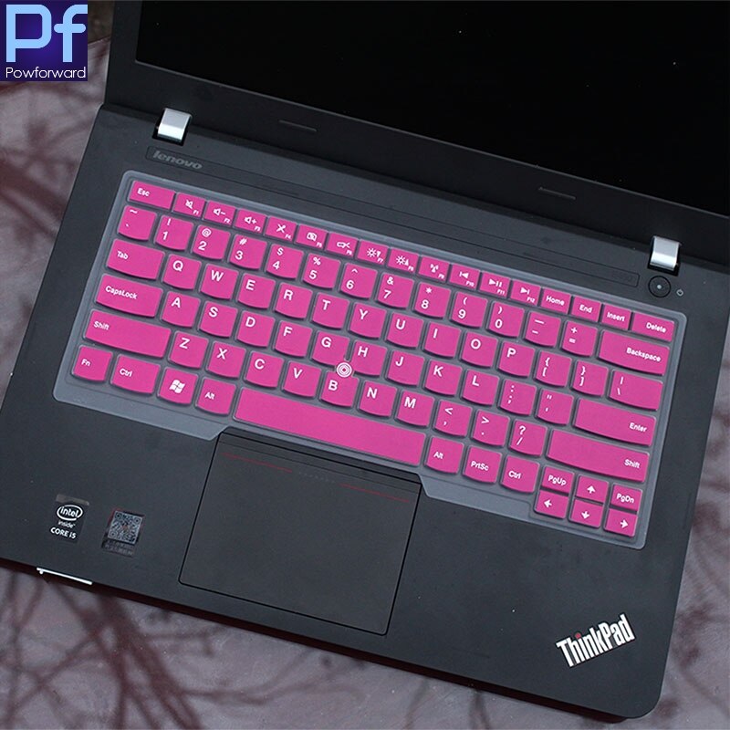 Dla Lenovo Thinkpad E14 2020 silikonowa klawiatura laptopa obudowa ochronna E 14: rose