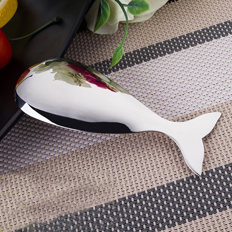 1 par hvalformet rustfritt stål grapefrukt frukt dessert iskrem skjeer pitaya kiwi metall scoop kjøkkenverktøy