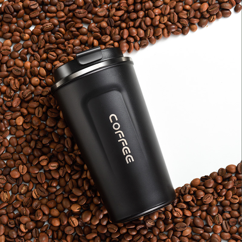 GIANXI Stainless Steel Coffee Cup Thermos Mug Leak-Proof Thermos Travel Thermal Vacuum Flask Insulated Cup Water Bottle