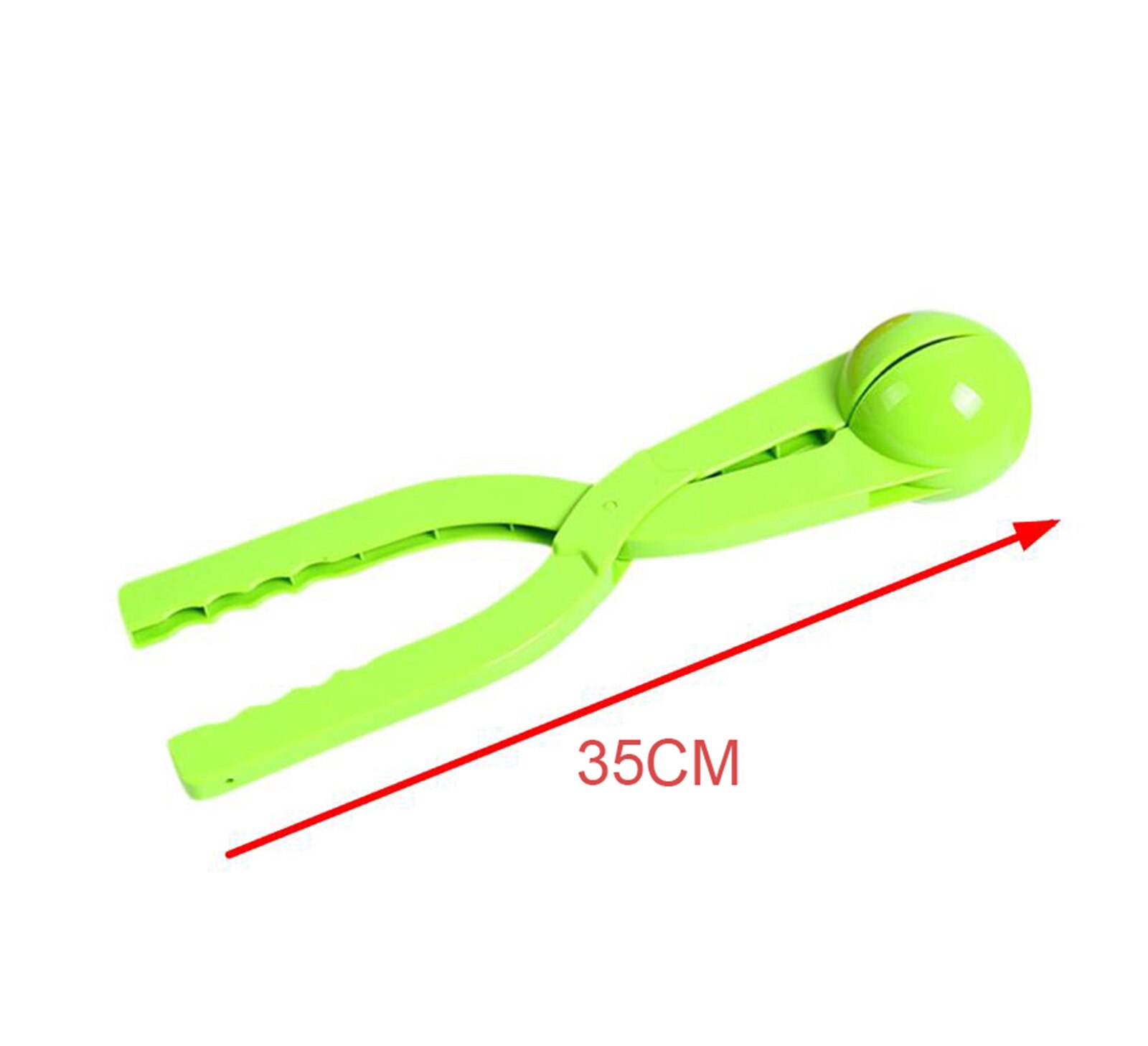 Hart Sneeuwbal Maker Winter Plastic Sneeuwbal Maker Clip Tang Kids Outdoor Mold Speelgoed Handgereedschap