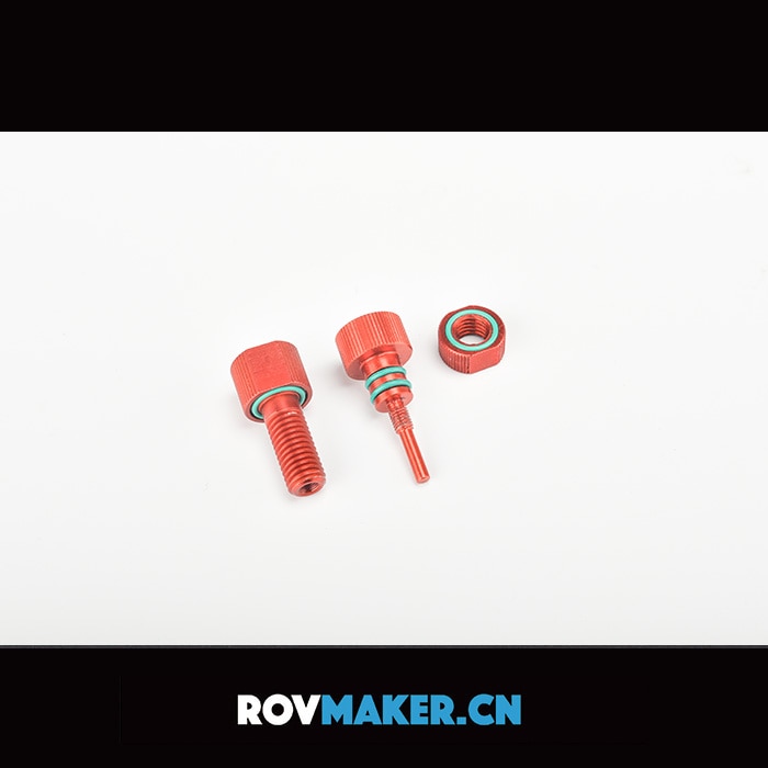 Hollow Screw End Cap Hollow Threading Screw Underwater Robot Cabin Connector Hollow Sealing Screw