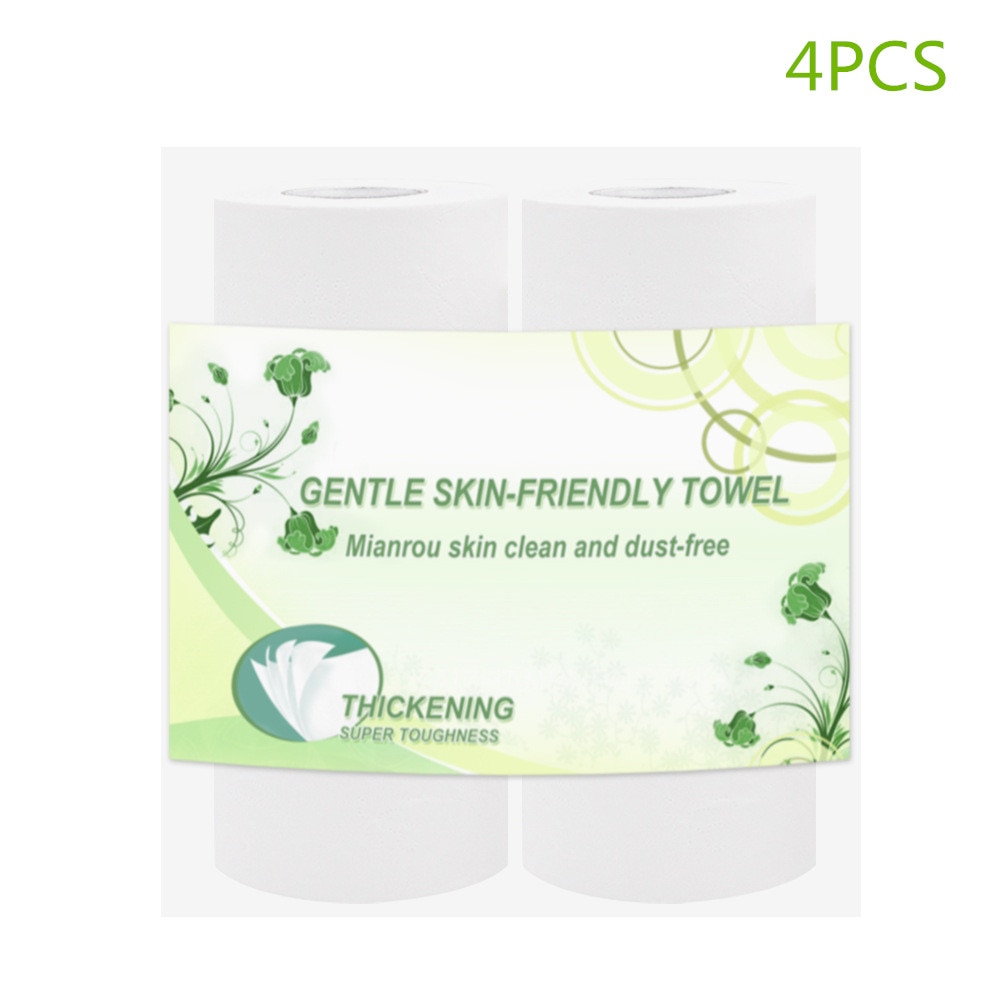 4 Rolls White Toilet Paper Toilet Roll Tissue Roll Bulk 4Ply Paper Towels Tissue Household Toilet Paper Toilet Tissue Paper
