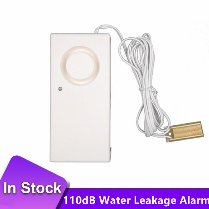 Water Sensor 110dB Security Water Overloop Leakage Alarm Sensor Water Level Alarm System Water Leak Sensor Smart Home Security