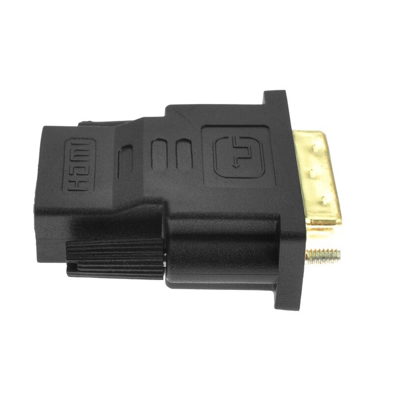 5 DVI to HDMI Adapter Cable DVI 24+1 24k Gold Plated 1080P For HDTV Projector Monitor Two-way Mutual Turn